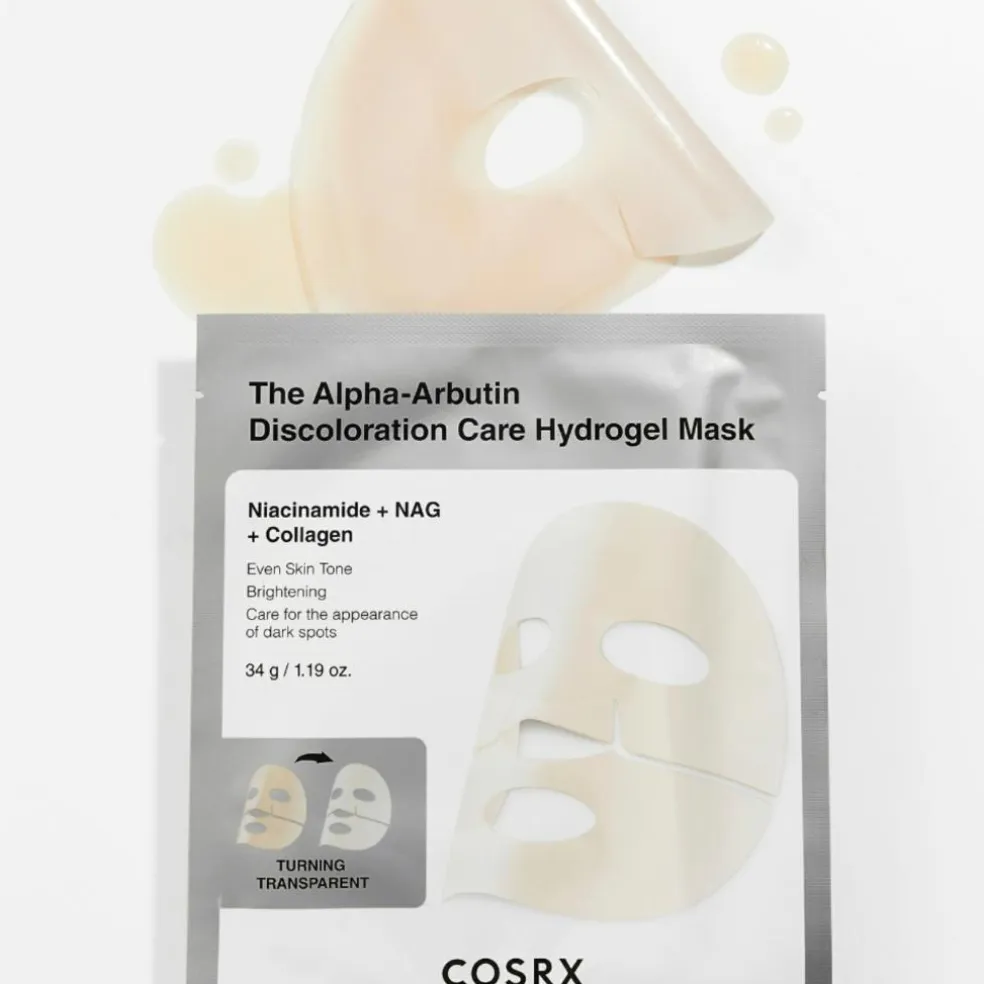 The Alpha-Arbutin Discoloration Care Hydrogel Mask