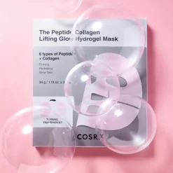 The Peptide Collagen Lifting Glow Hydrogel Mask 3-pak