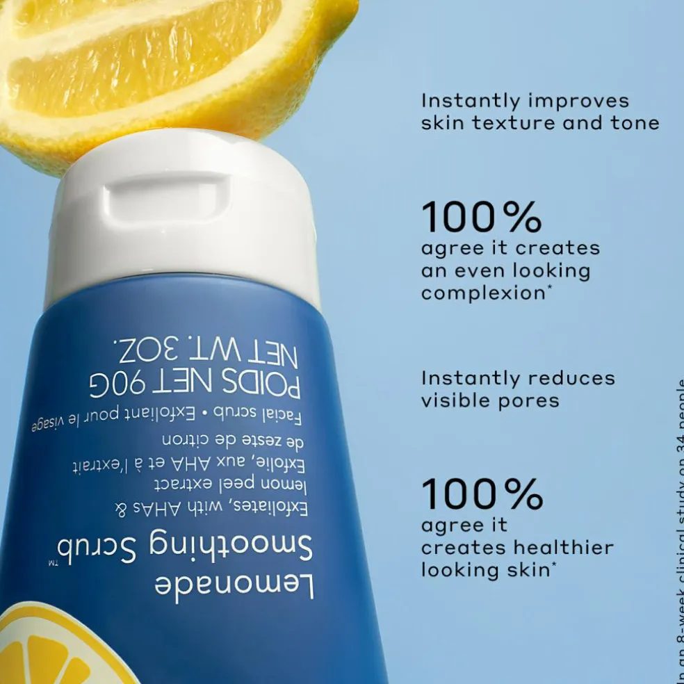TRANSFORM Lemonade smoothing scrub