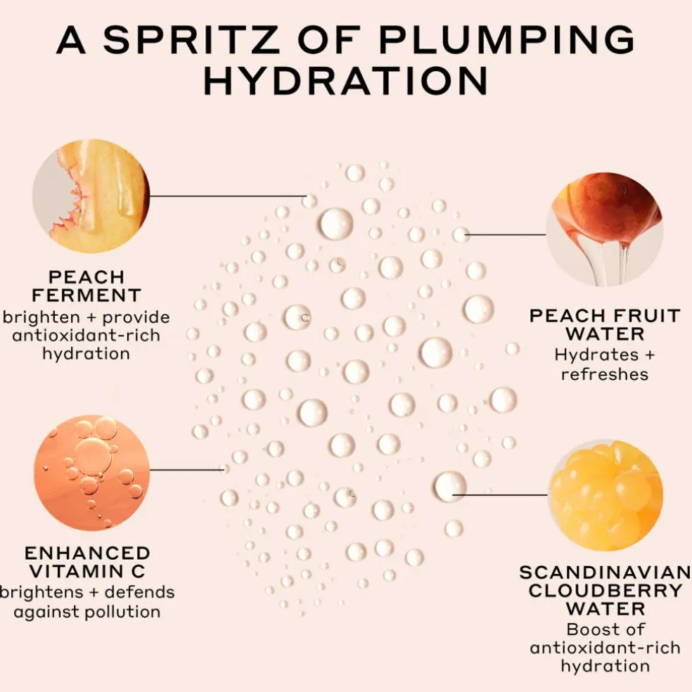 TRUTH Peach Glaze Glow Mist