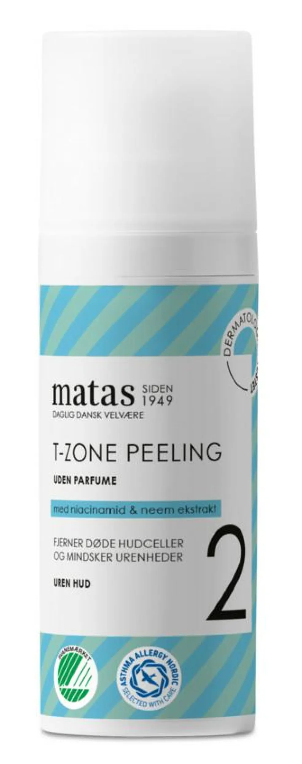 T-Zone Peeling til Uren Hud Uden Parfume
