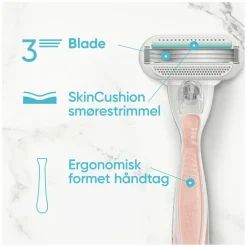 Venus Smooth Sensitive Pink Barberskraber