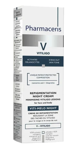 Viti-Melo Night Vitiligo Skin Repigmantation Night Cream