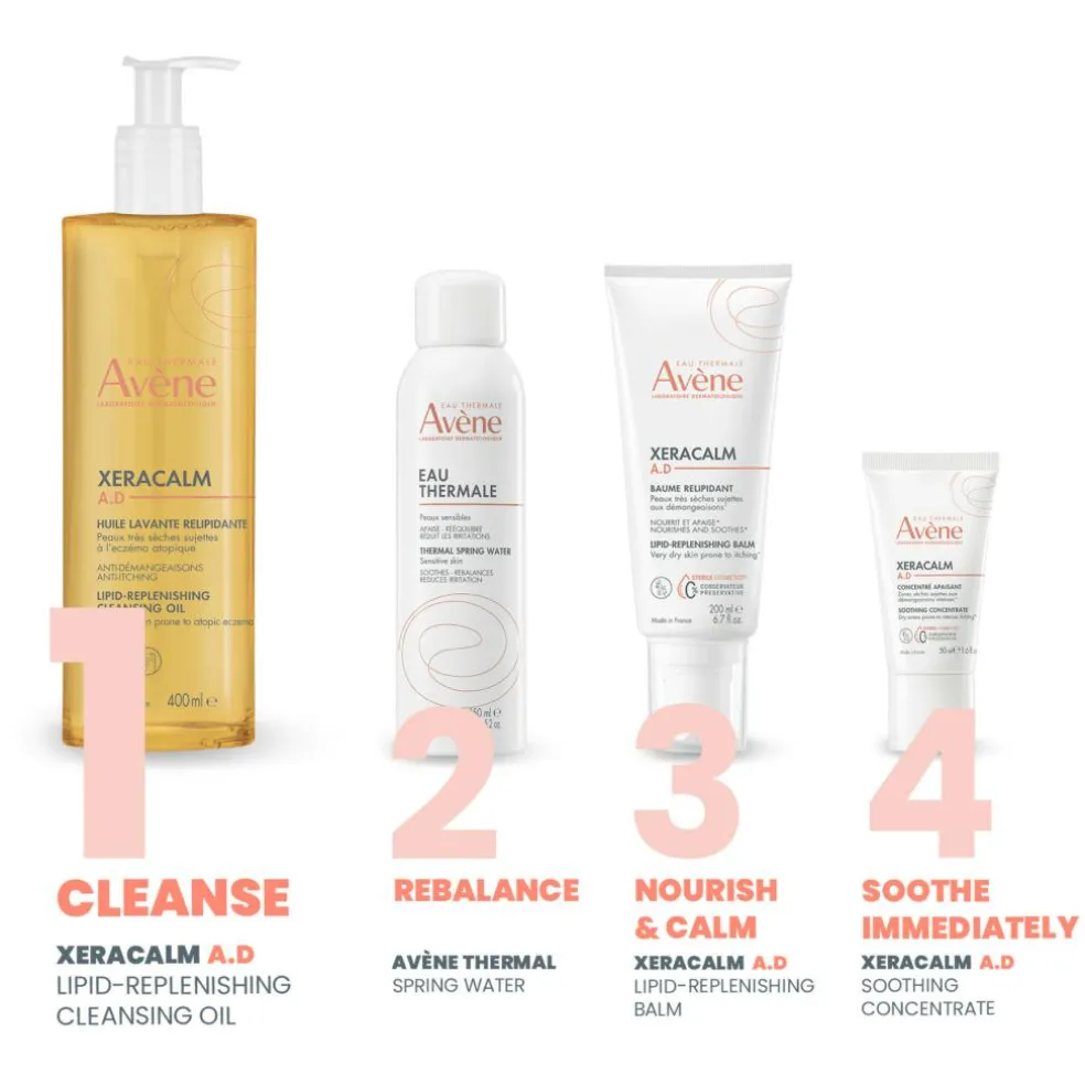 XeraCalm A.D Anti-Itching Bath & Shower Oil